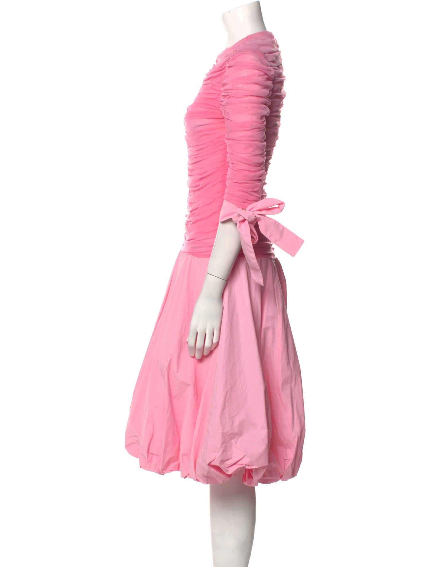 Renaissance Renaissance Crew Neck Midi Length Dress