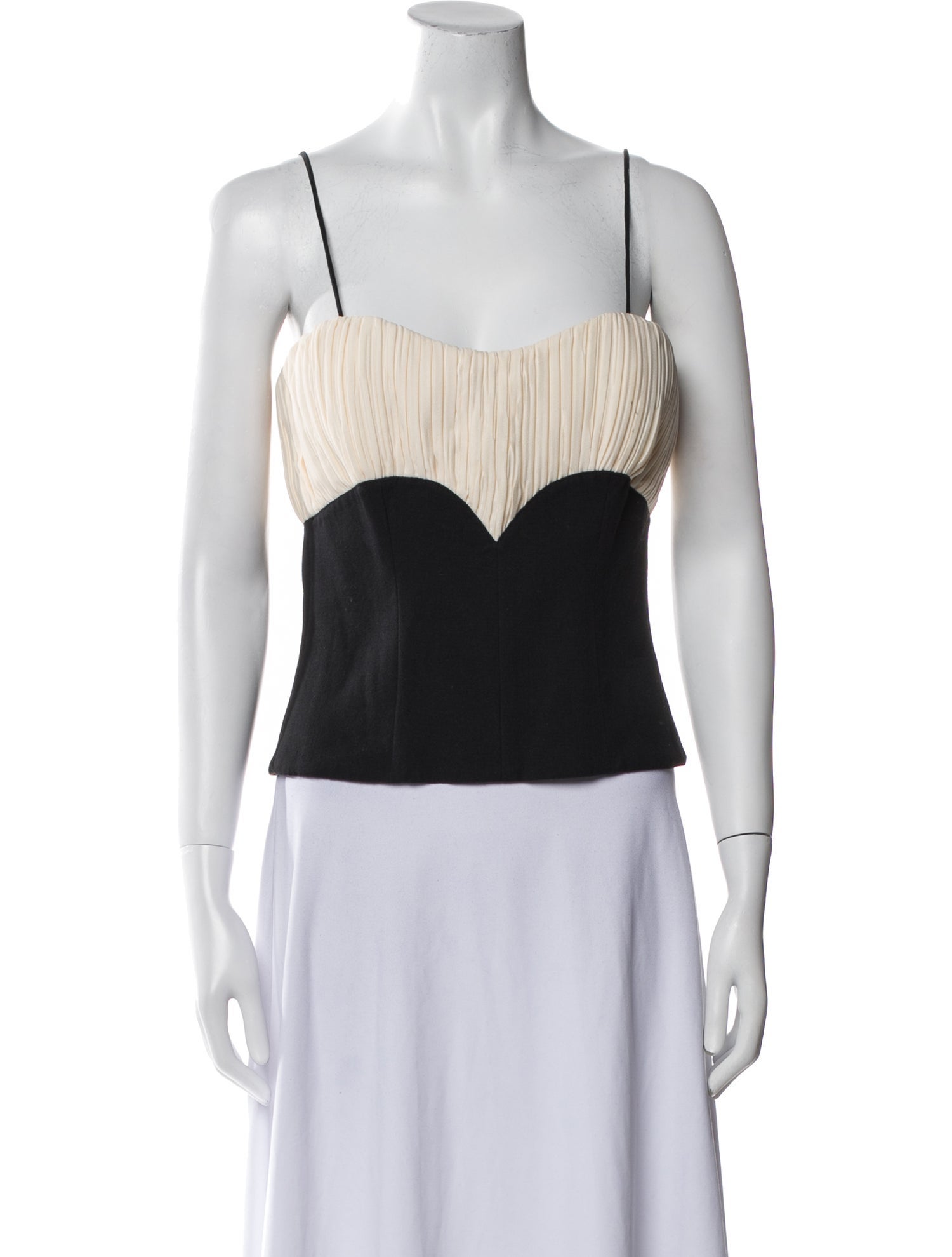 Renaissance Renaissance Square Neckline Sleeveless Crop Top