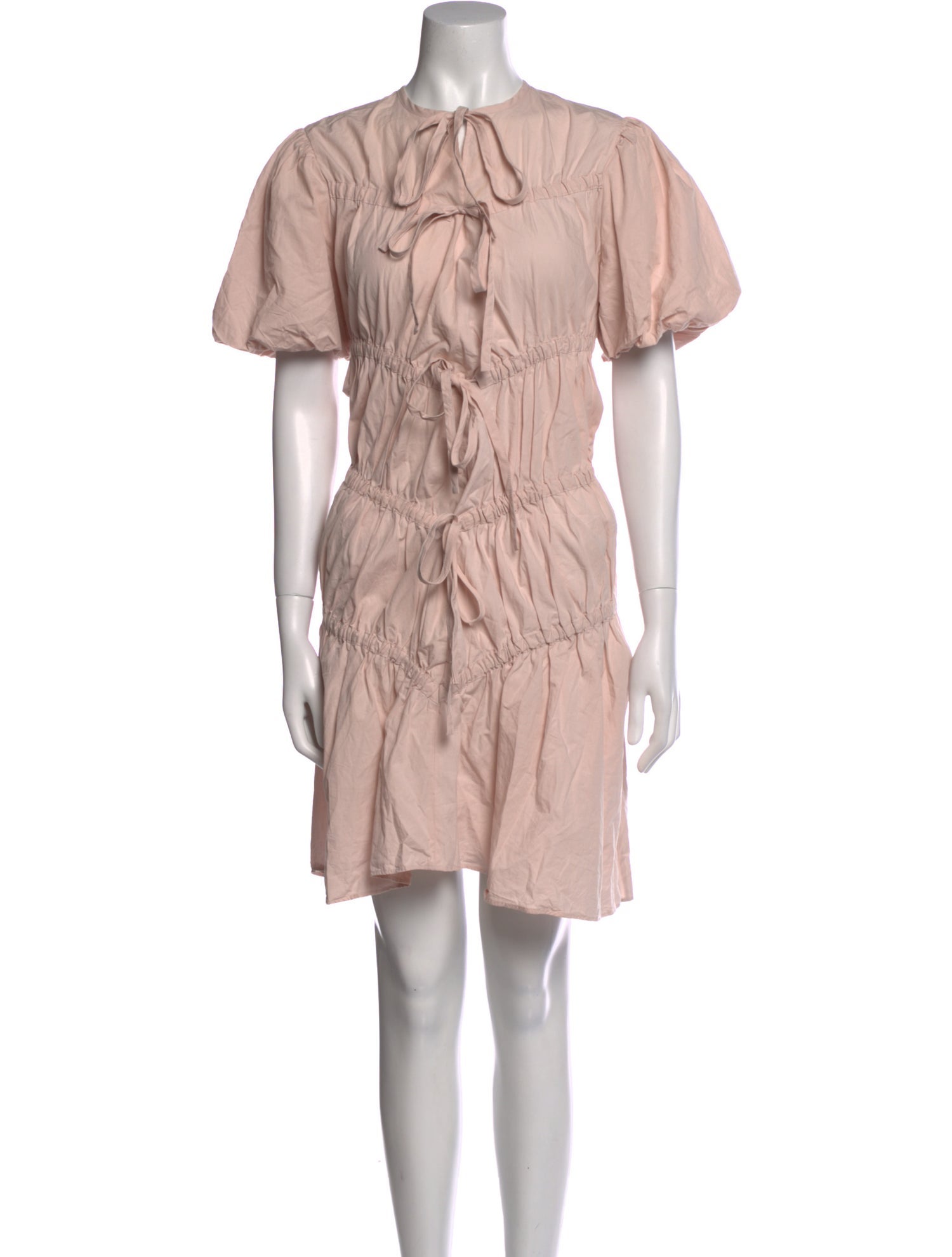 Renaissance Renaissance Crew Neck Mini Dress