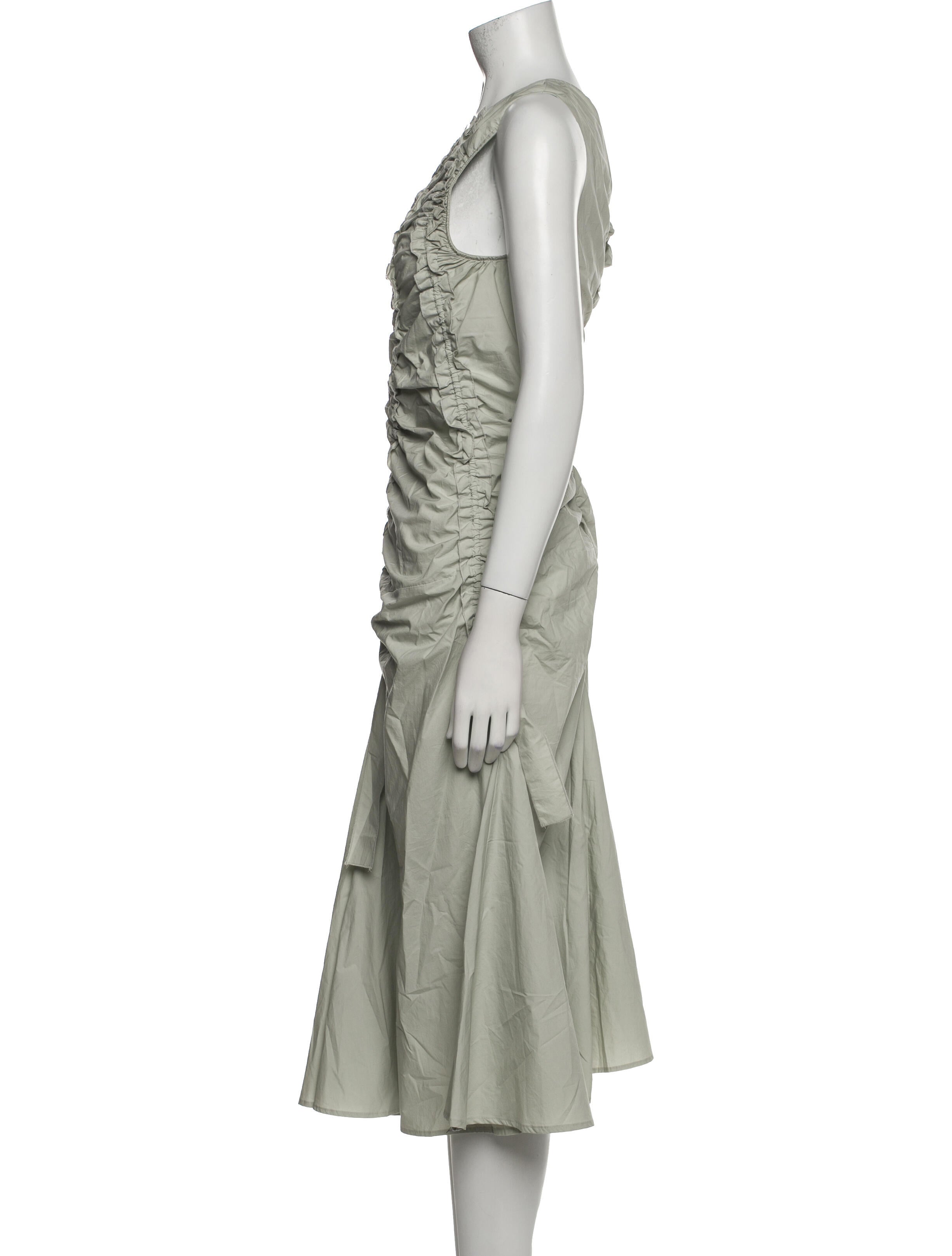 Renaissance Renaissance Crew Neck Midi Length Dress