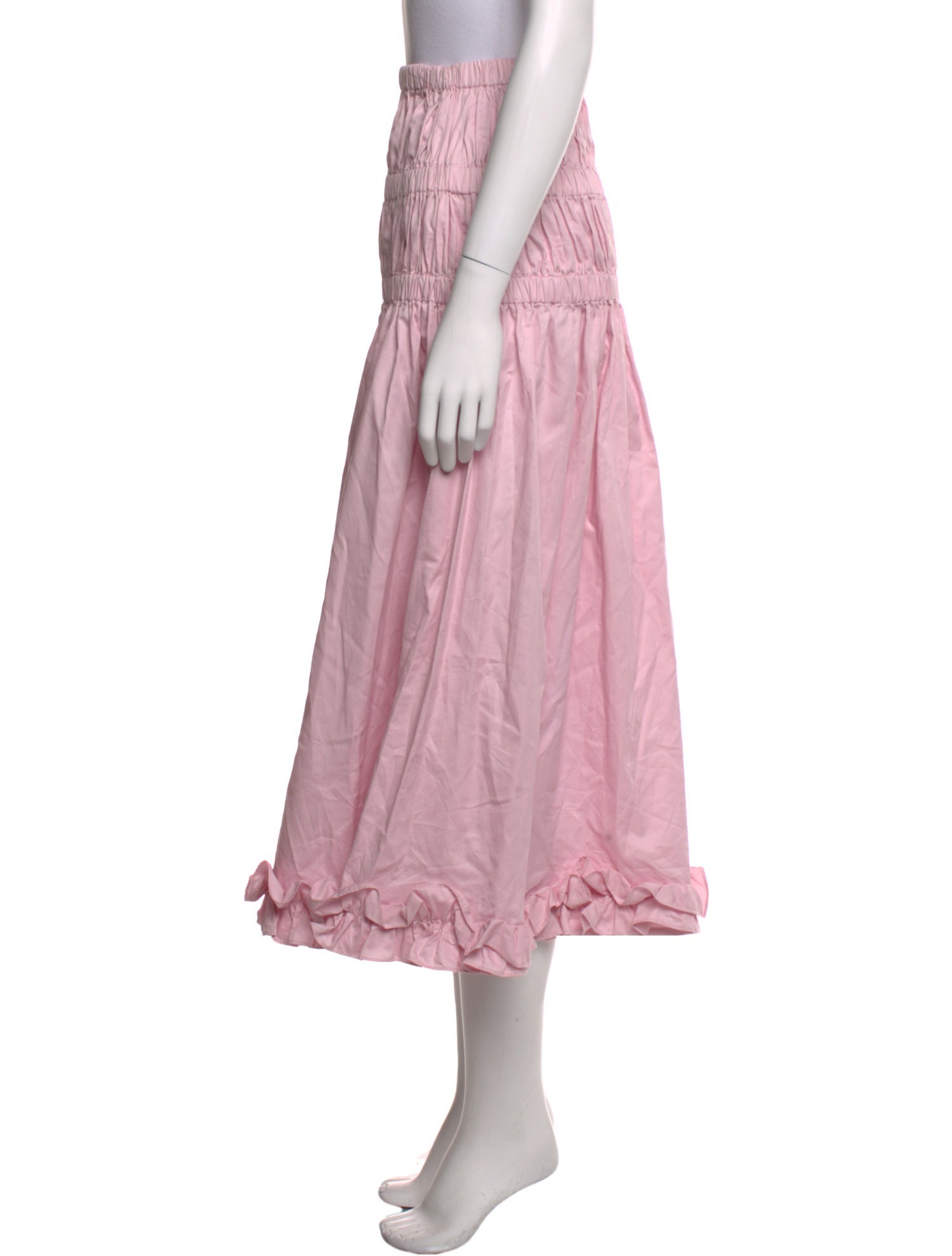 Renaissance Renaissance Ruffle Embellishment Midi Length Skirt