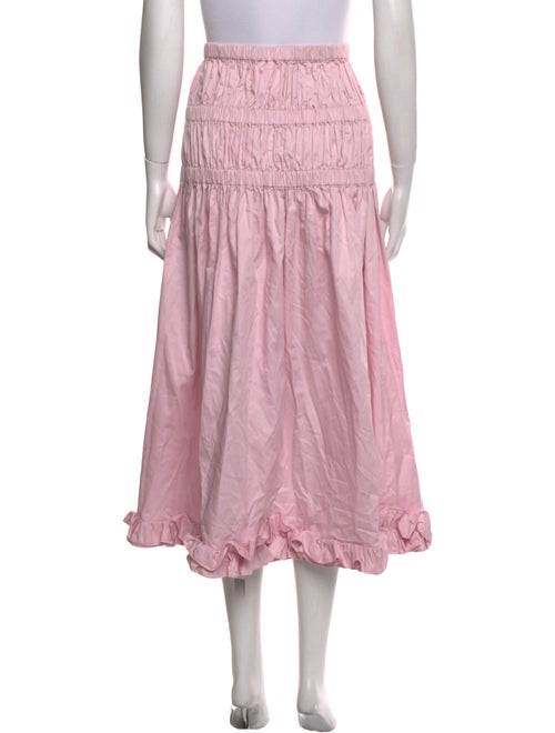 Renaissance Renaissance Ruffle Embellishment Midi Length Skirt