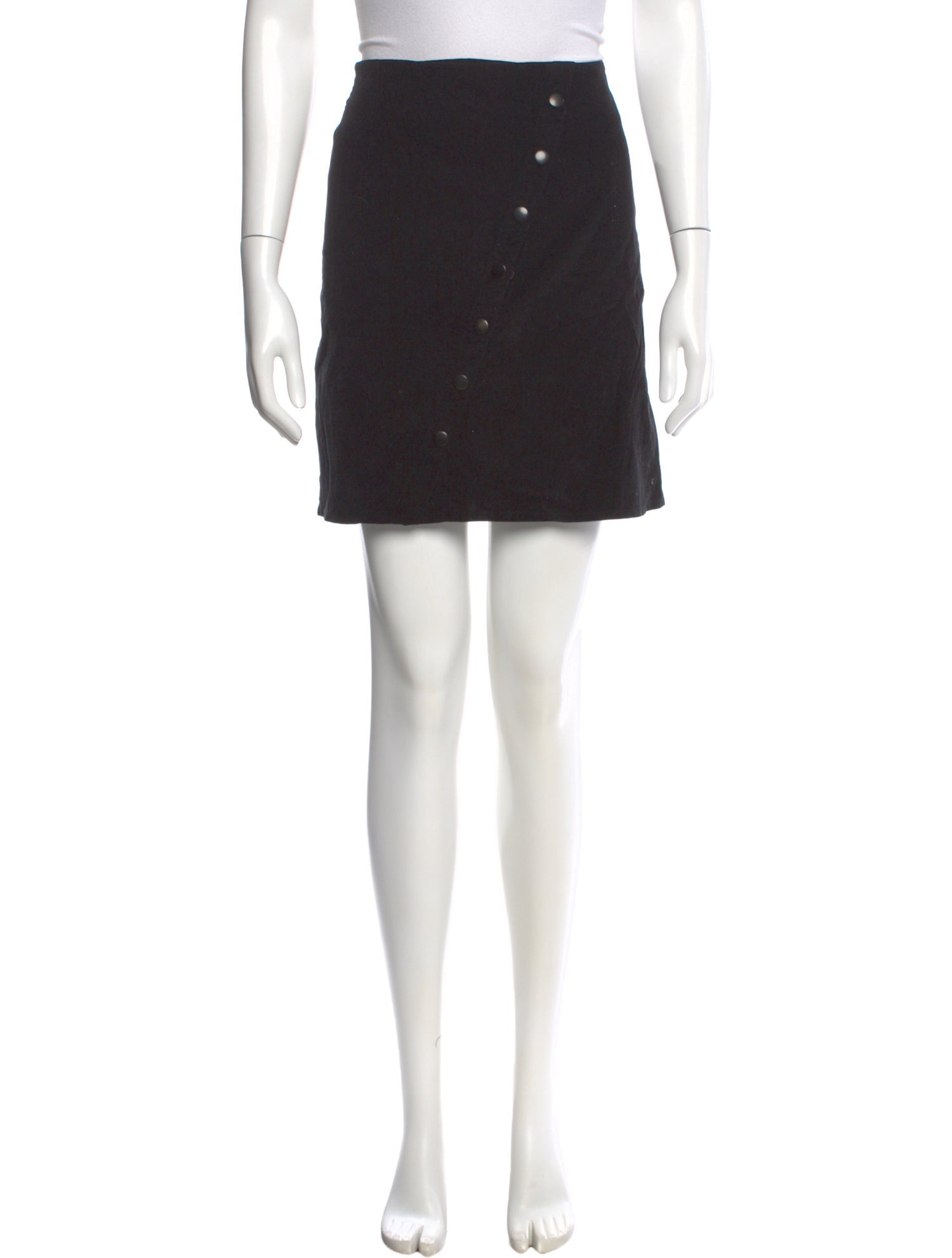 Renaissance Renaissance Leather Knee-Length Skirt