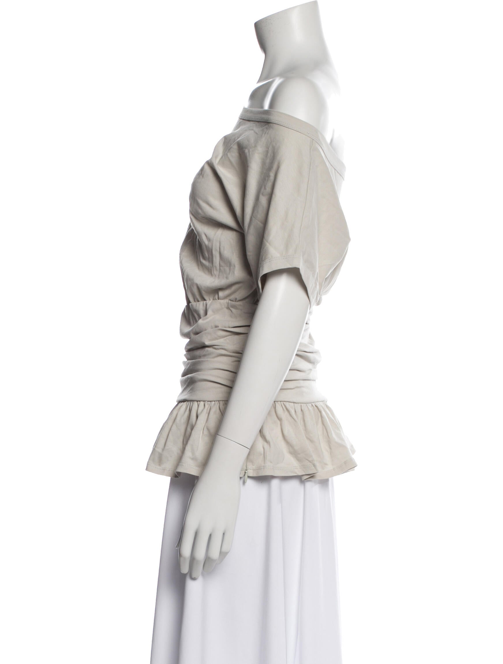 Renaissance Renaissance Off-The-Shoulder Short Sleeve Blouse w/ Tags