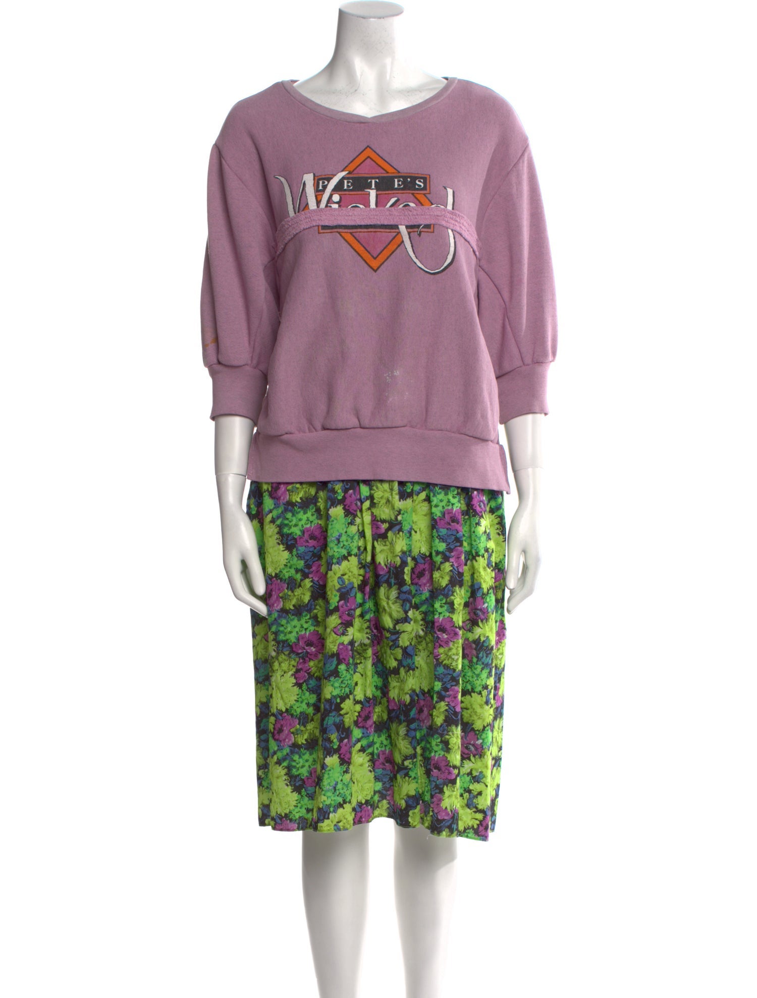 Rentrayage Mother of Pearl Midi Length Dress