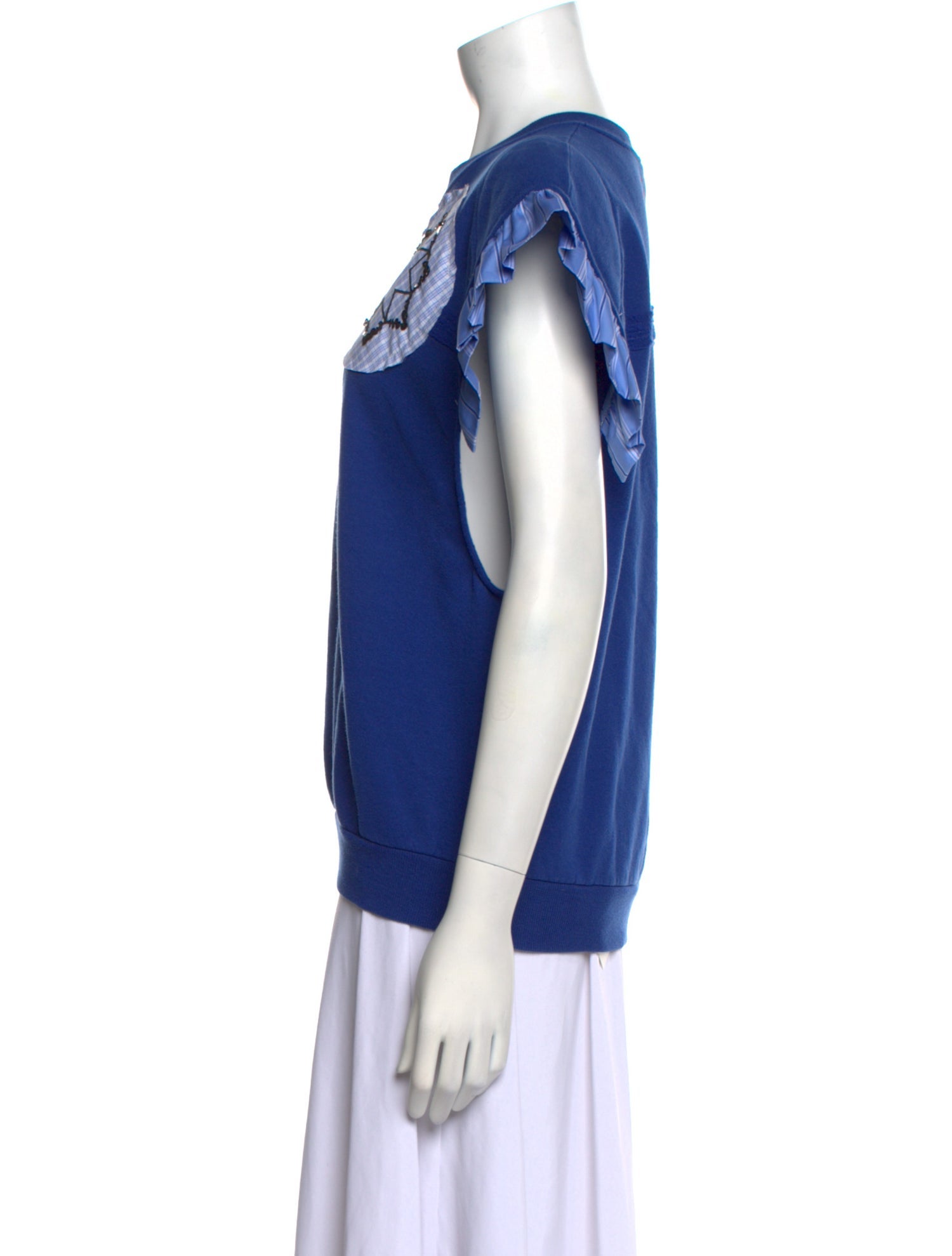 Rentrayage Crew Neck Short Sleeve Sweatshirt