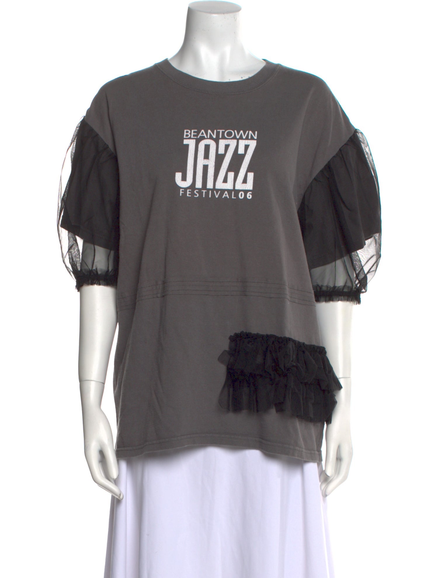 Rentrayage Graphic Print Crew Neck T-Shirt