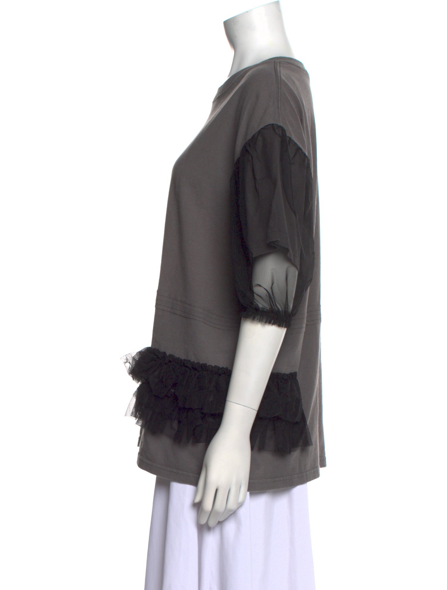 Rentrayage Graphic Print Crew Neck T-Shirt