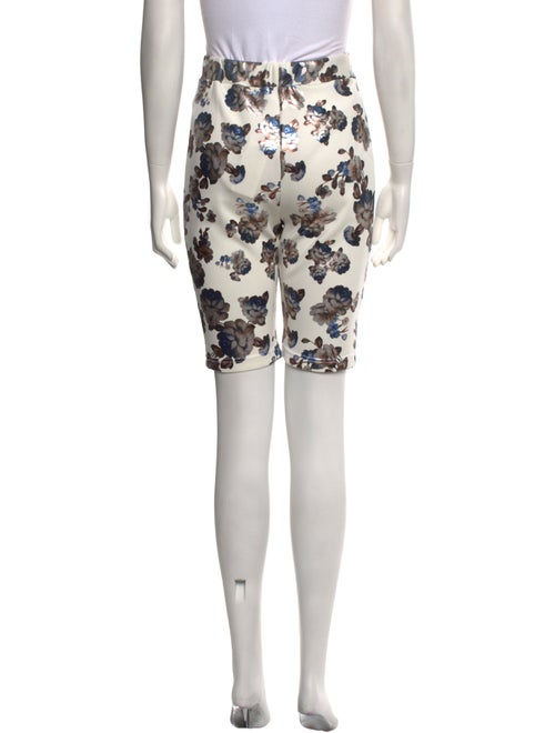 Rentrayage Floral Print Mini Shorts