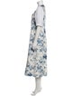 Rentrayage Floral Print Midi Length Dress