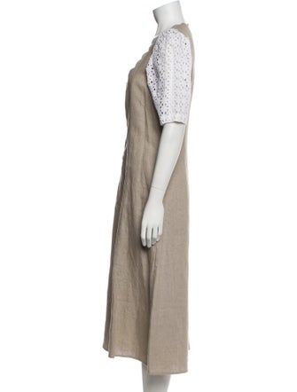 Rentrayage V-Neck Long Dress