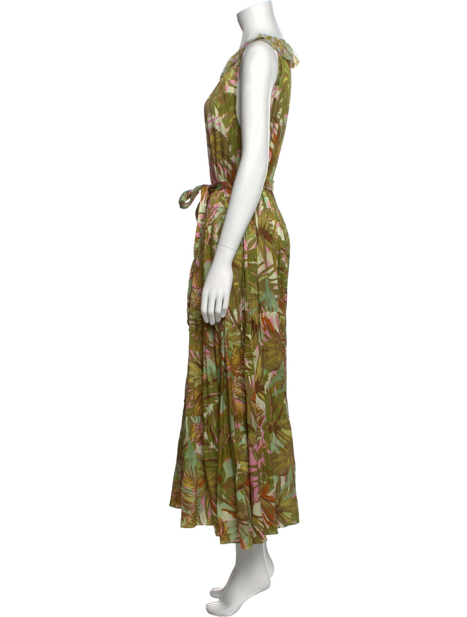 Rentrayage Floral Print Long Dress w/ Tags