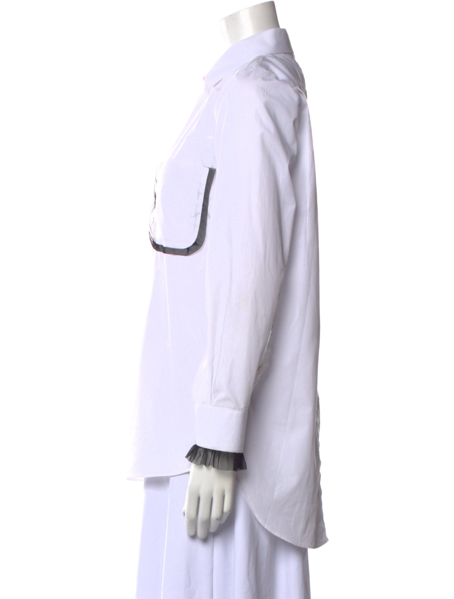 Rentrayage Long Sleeve Button-Up Top