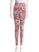 Rentrayage Floral Print Skinny Leg Pants