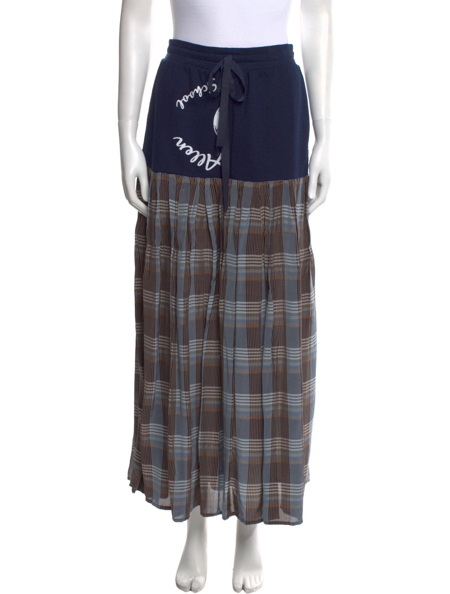 Rentrayage Printed Midi Length Skirt