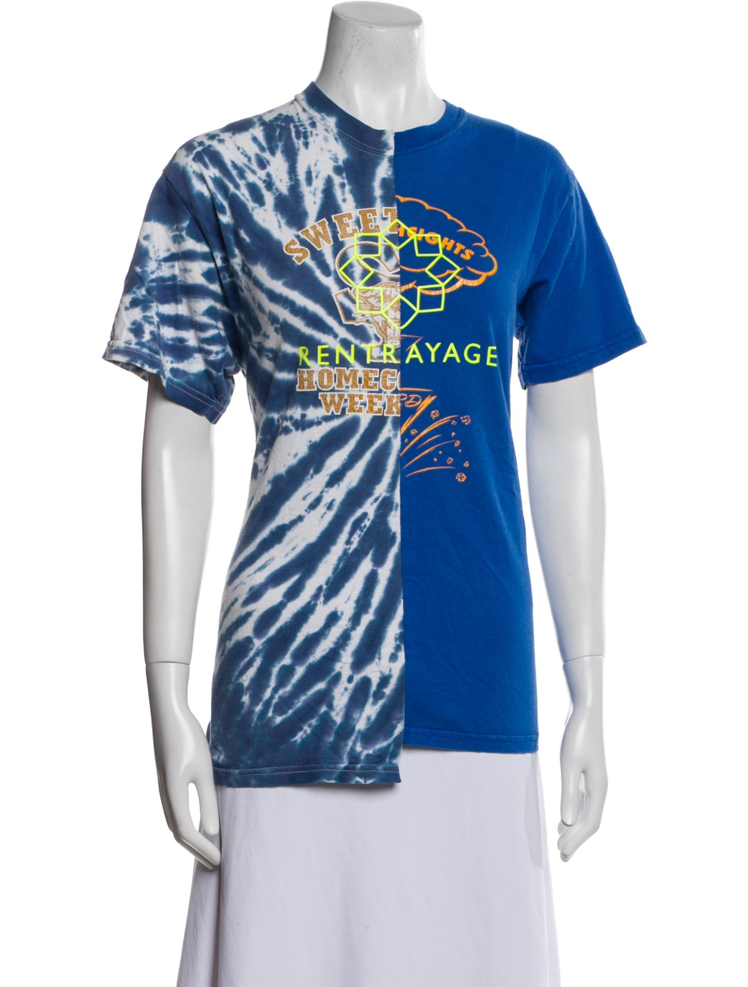 Rentrayage Graphic Print Crew Neck T-Shirt