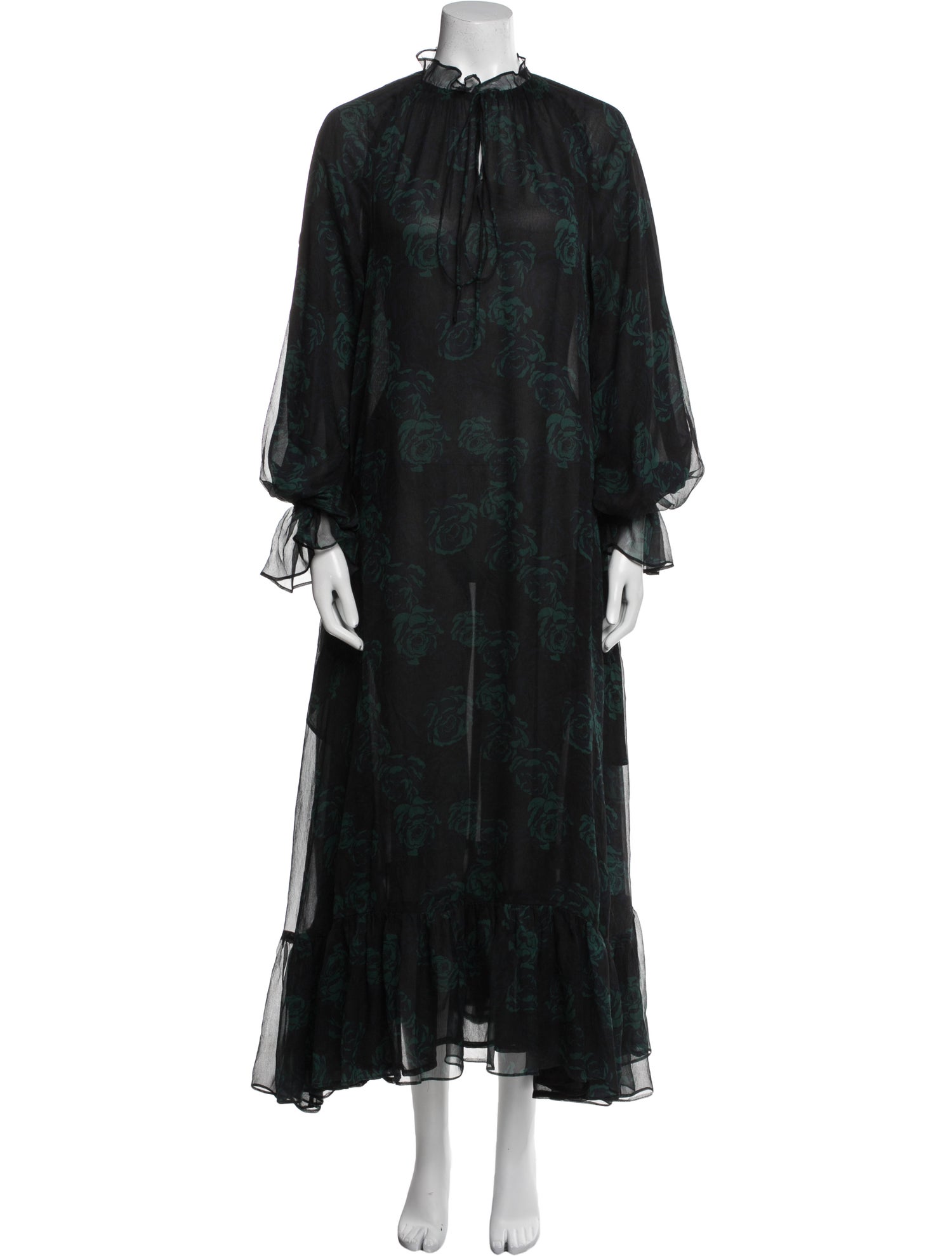 Rentrayage Floral Print Long Dress w/ Tags