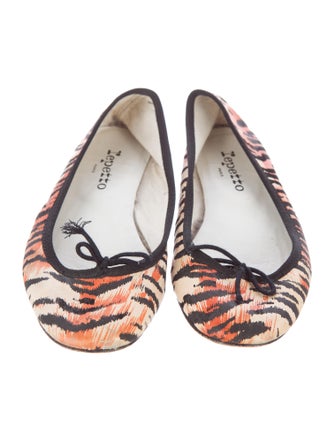 Repetto Printed Ballet Flats