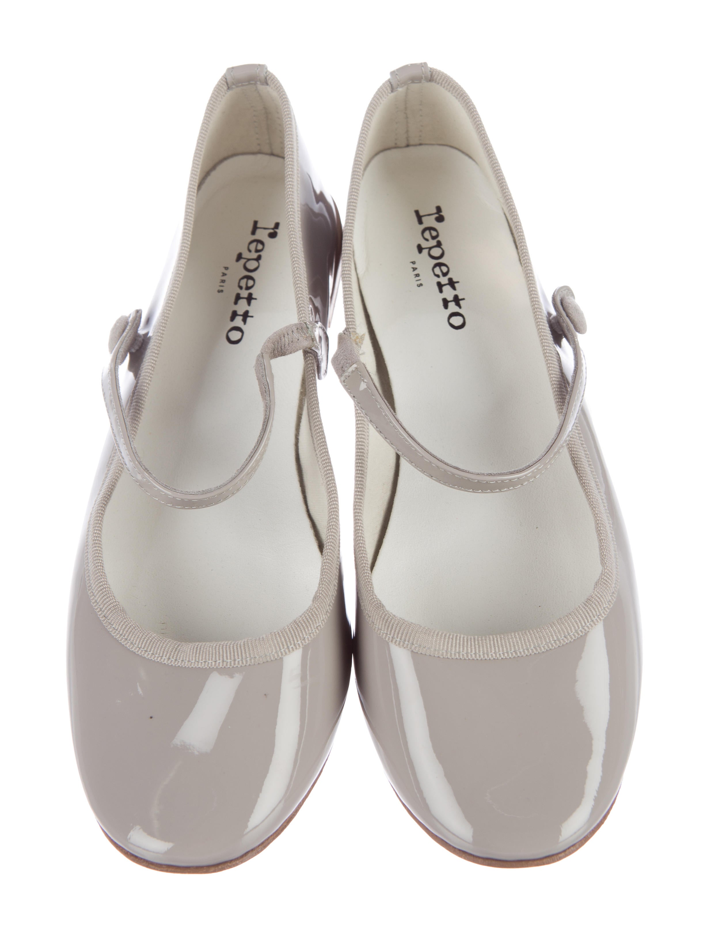 Repetto Patent Leather Mary Jane Flats Shoes REP21127 The RealReal