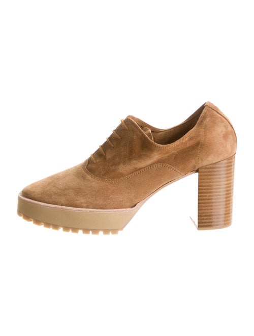Repetto Suede Platform Pumps