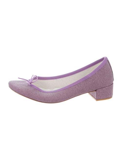 Repetto Printed Pumps Purple