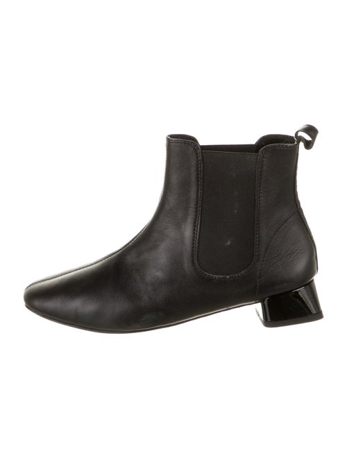 Repetto Leather Chelsea Boots Black