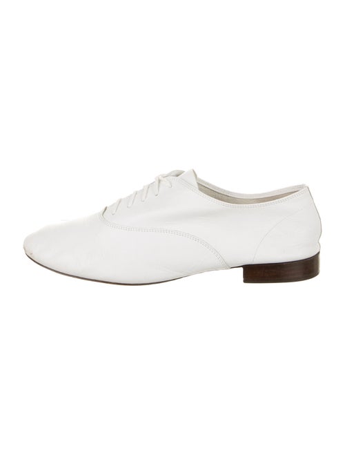 Repetto Leather Oxfords White