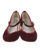 Repetto Velvet Mary Jane Flats