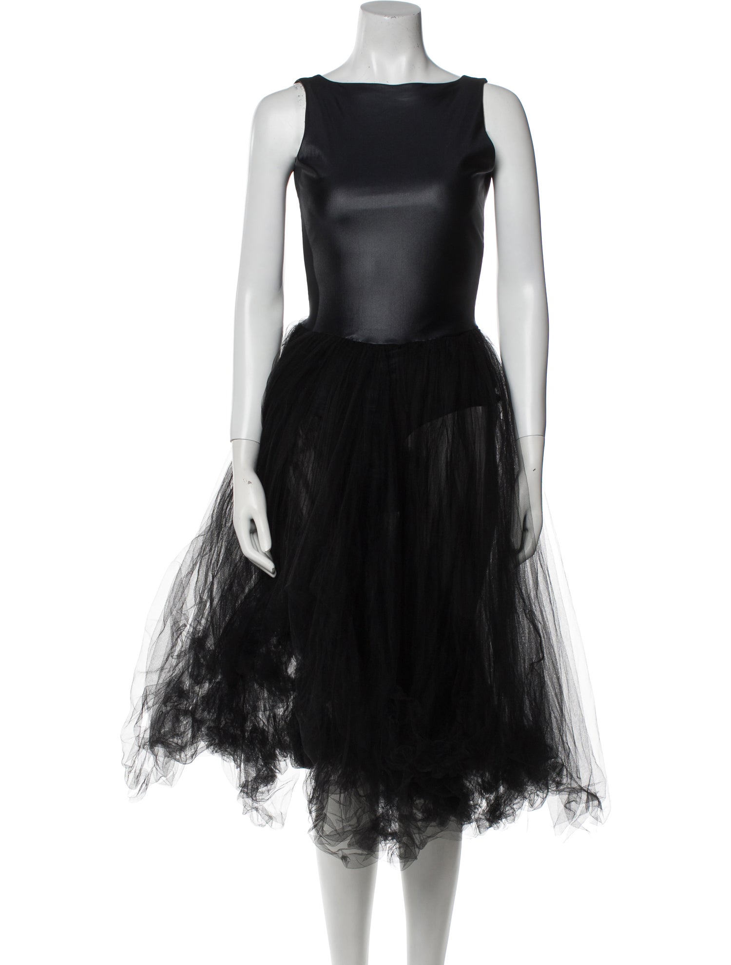 Repetto Bateau Neckline Midi Length Dress