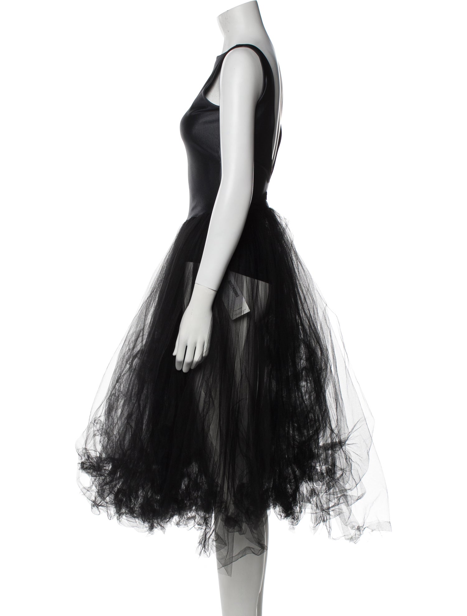 Repetto Bateau Neckline Midi Length Dress