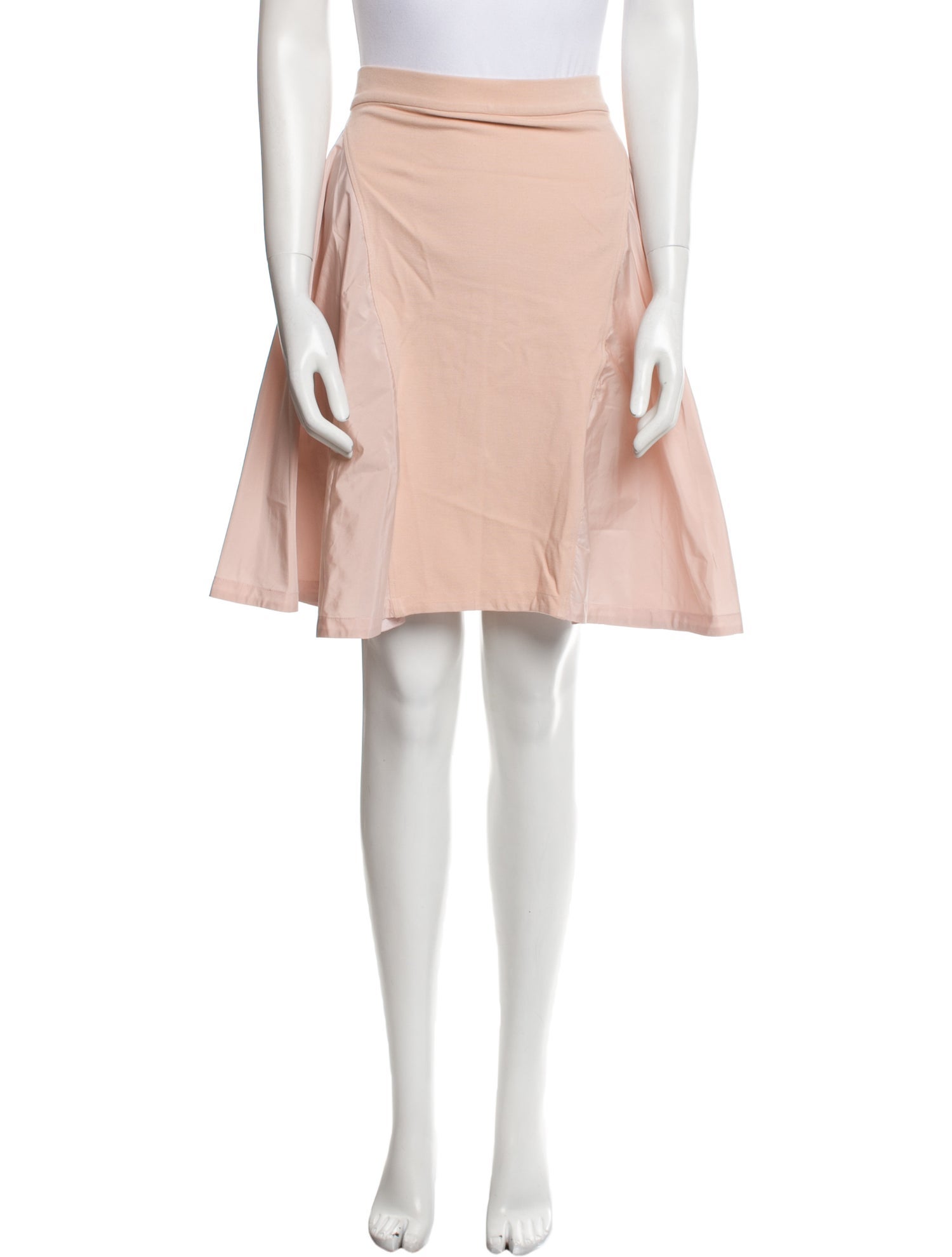Repetto Pleated Accents Knee-Length Skirt