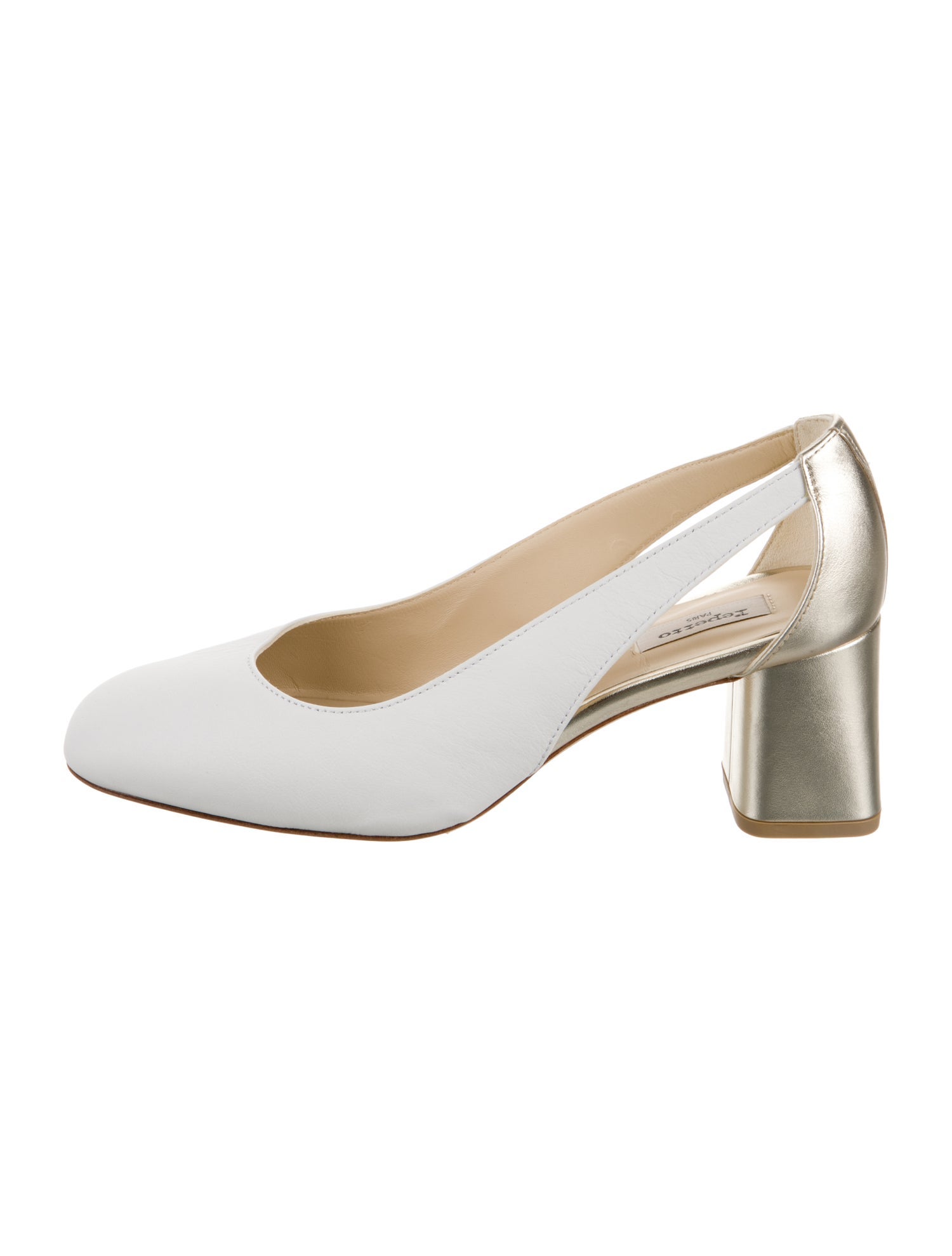 Repetto Leather Slingback Pumps