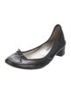 Repetto Patent Leather Bow Accents Pumps