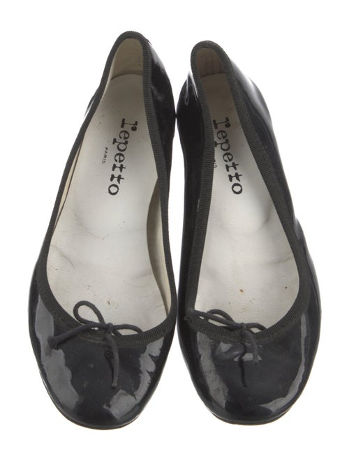 Repetto Patent Leather Bow Accents Pumps