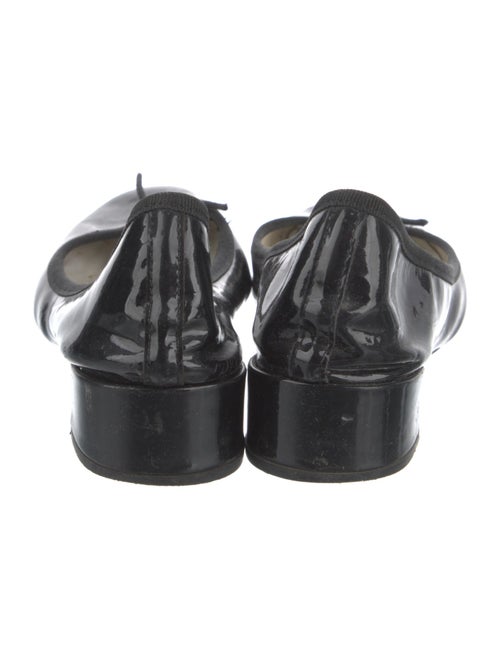 Repetto Patent Leather Bow Accents Pumps
