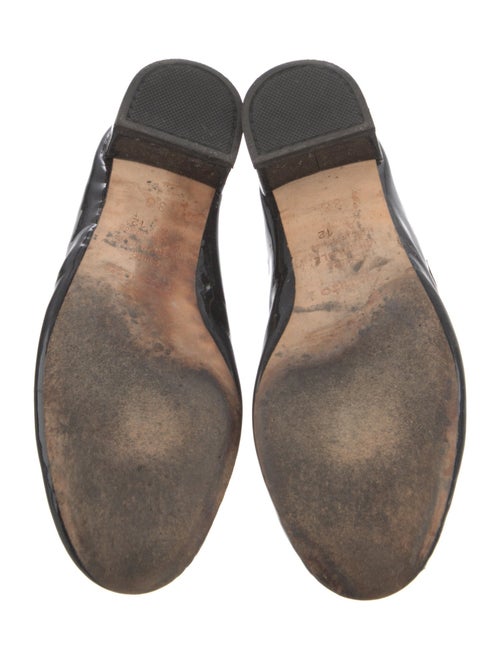 Repetto Patent Leather Bow Accents Pumps