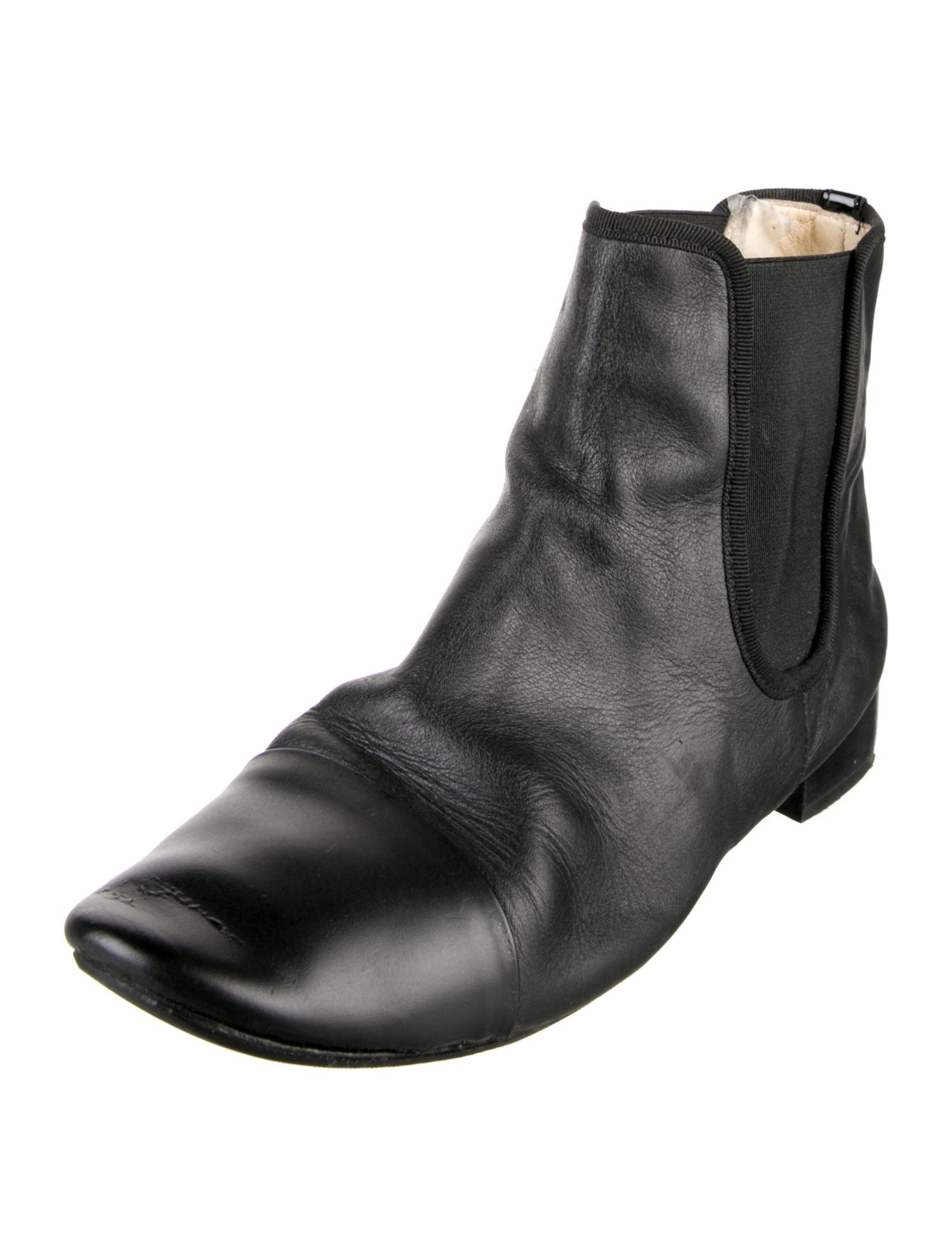 Repetto Leather Chelsea Boots