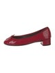 Repetto Patent Leather Bow Accents Pumps