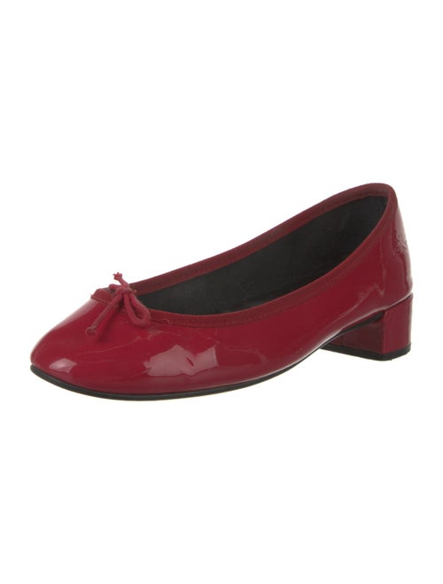 Repetto Patent Leather Bow Accents Pumps