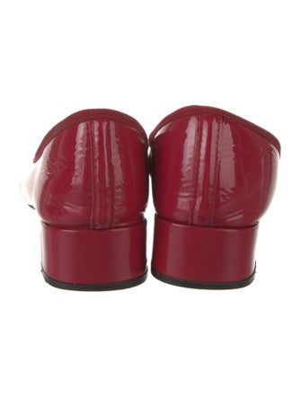 Repetto Patent Leather Bow Accents Pumps