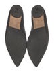 Repetto Leather Bow Accents Ballet Flats