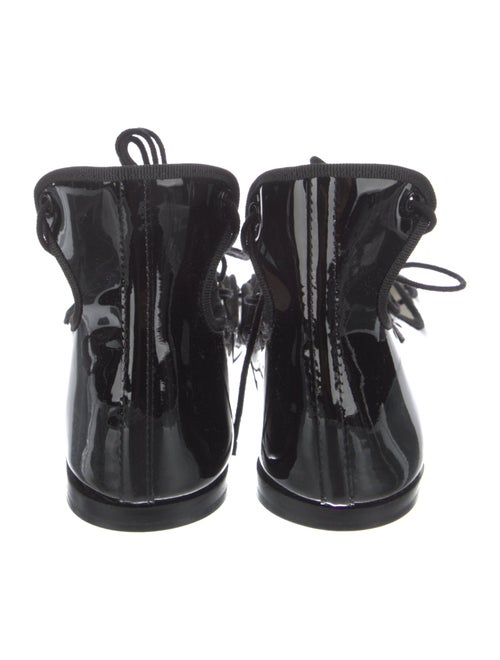 Repetto Patent Leather Grosgrain Trim Flats