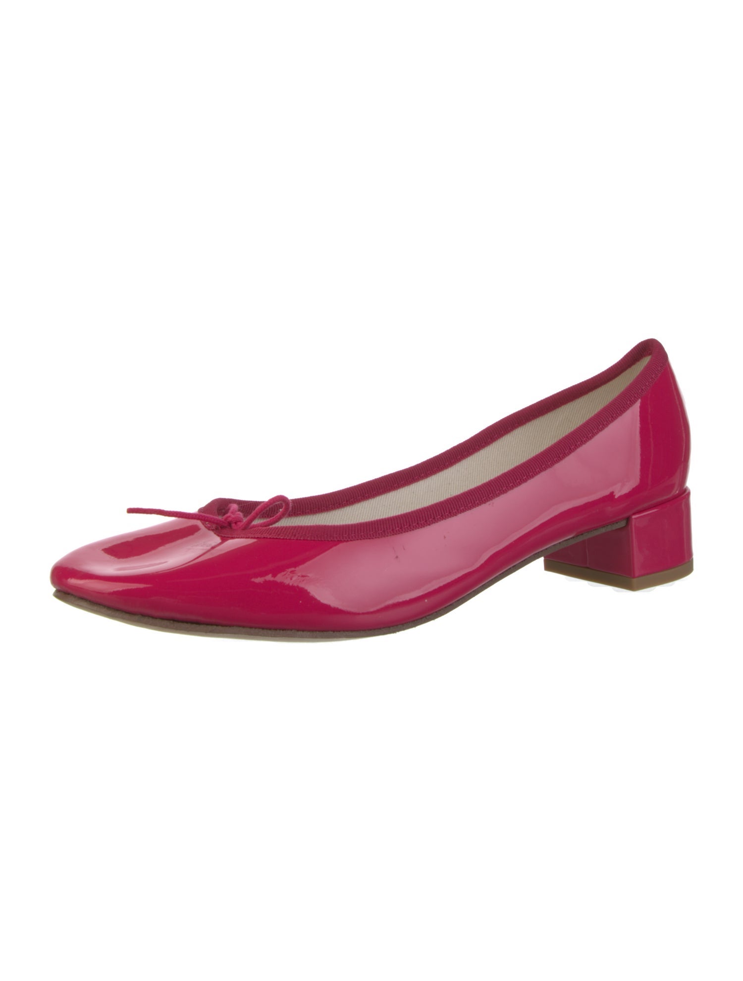 Repetto Patent Leather Bow Accents Pumps w/ Tags