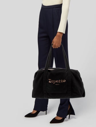 Repetto Canvas Evening Bag