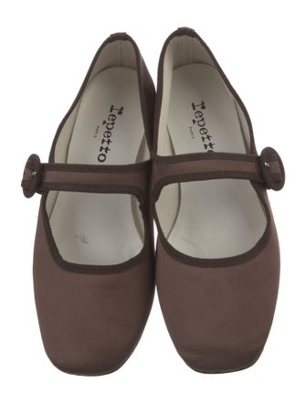 Repetto Satin Mary Jane Flats