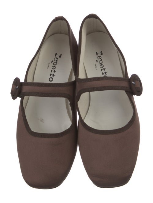 Repetto Satin Mary Jane Flats