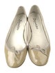Repetto Patent Leather Bow Accents Ballet Flats