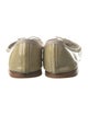 Repetto Patent Leather Bow Accents Ballet Flats