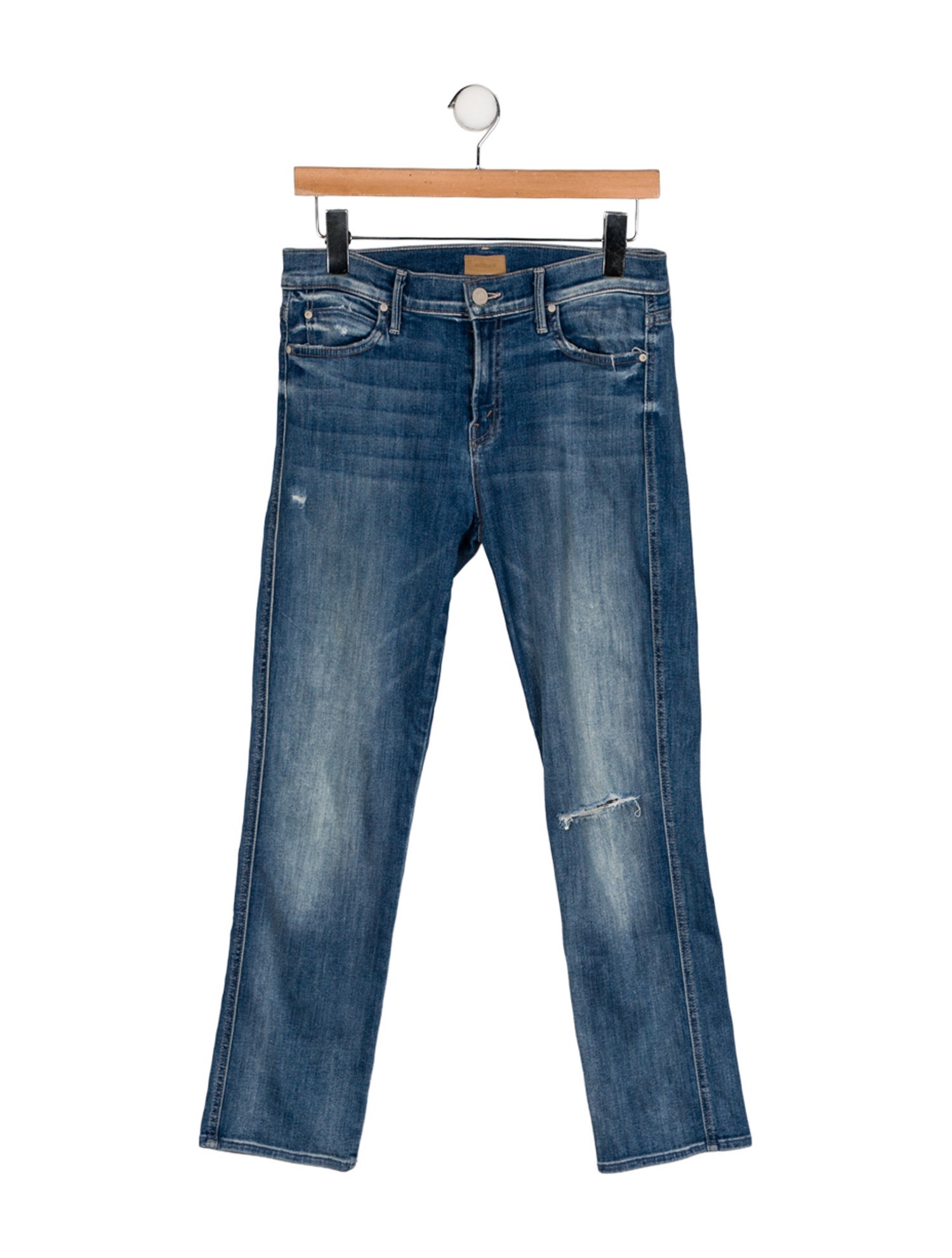 Repetto Mid-Rise Straight Leg Jeans