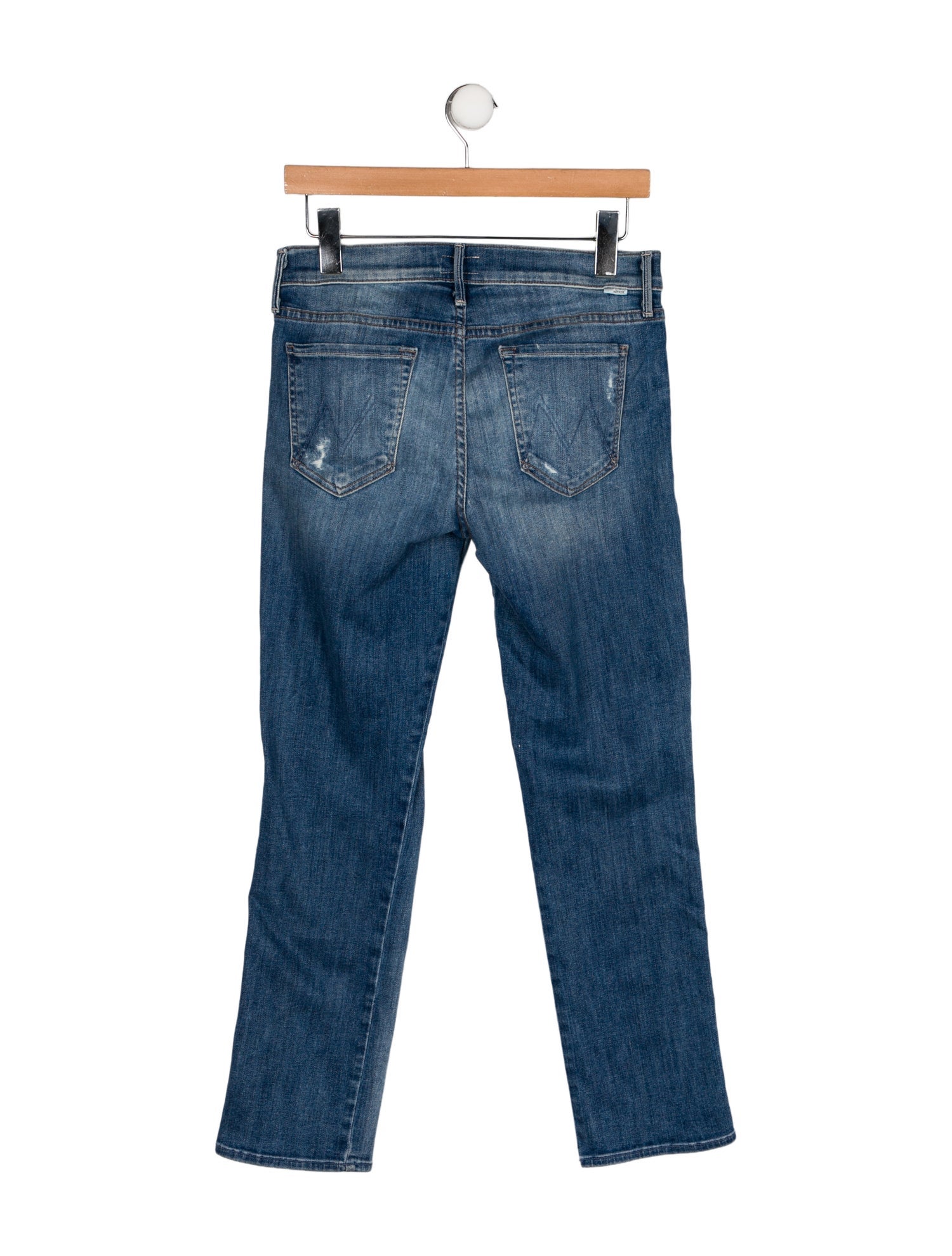 Repetto Mid-Rise Straight Leg Jeans